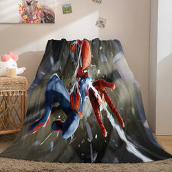 Spiderman Flannel Fleece Throw Blanket (Online Order Only)