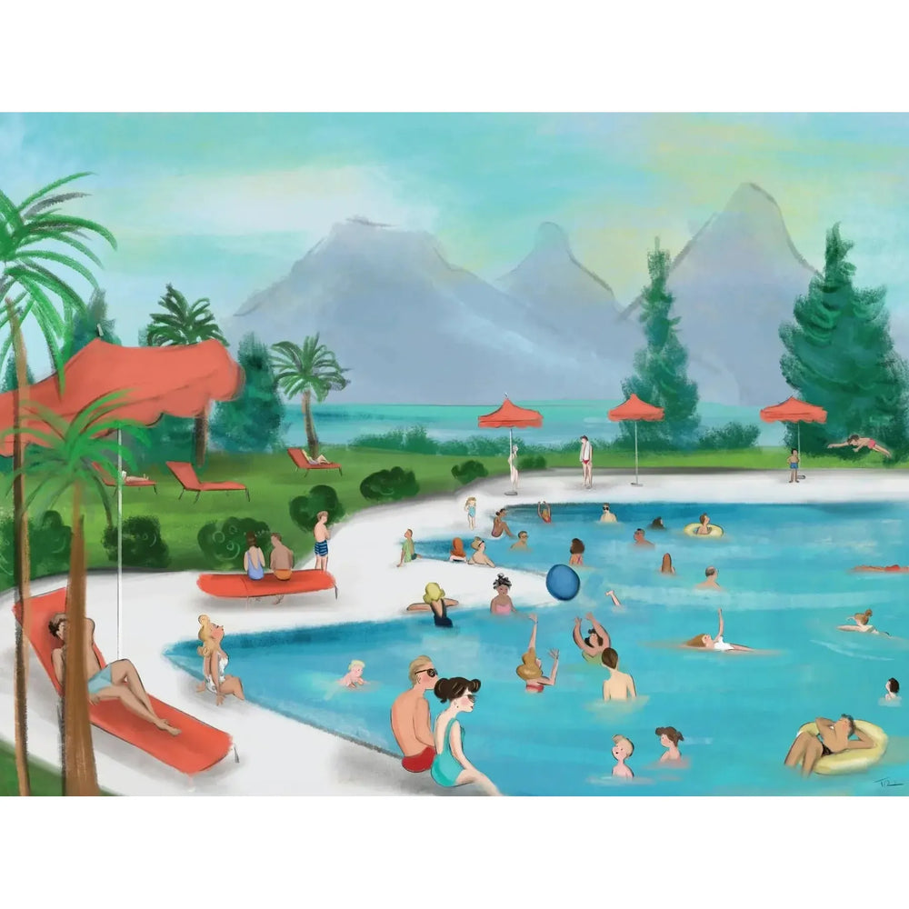 Splish Splash by Tug Rice 1000 Piece Jigsaw Puzzle NYPC (ONLINE ORDER ONLY)