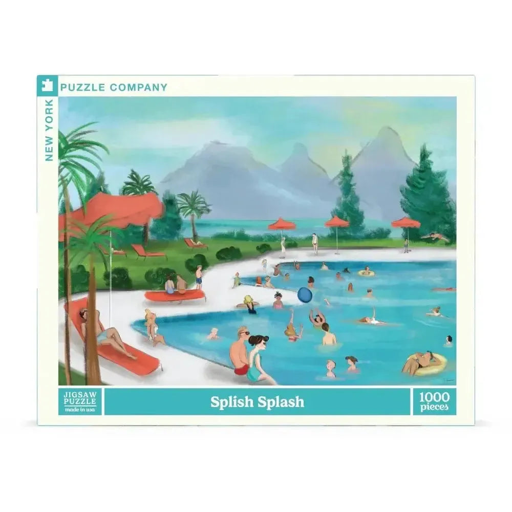 Splish Splash by Tug Rice 1000 Piece Jigsaw Puzzle NYPC (ONLINE ORDER ONLY)
