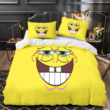 SpongeBob SquarePants Duvet Cover Kids Room Bedding Set Without Filler (ONLINE ORDER ONLY)
