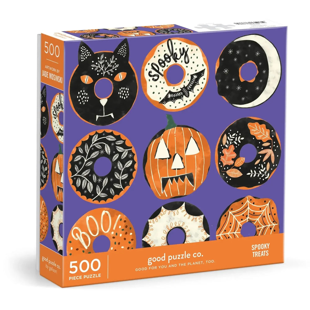Spooky Treats 500 Piece Jigsaw Puzzle Galison (ONLINE ORDER ONLY)