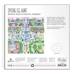 Spring Egg Hunt 500 Piece Jigsaw Puzzle Galison (ONLINE ORDER ONLY)