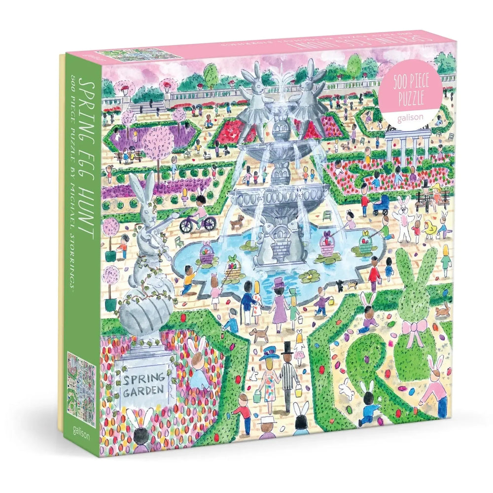 Spring Egg Hunt 500 Piece Jigsaw Puzzle Galison (ONLINE ORDER ONLY)