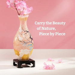 Spring Symphony Vase 160 Piece 3D Plastic Jigsaw Puzzle PieceRelax (ONLINE ORDER ONLY)