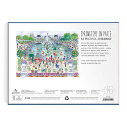 Springtime in Paris 1000 Piece Jigsaw Puzzle Galison (ONLINE ORDER ONLY)