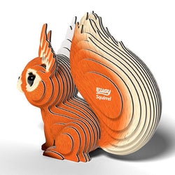 Squirrel 3D Cardboard Model Kit Eugy (ONLINE ORDER ONLY)