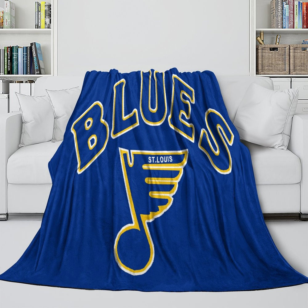 St. Louis Blues Blanket Flannel Throw Kids Room Decoration (Online Order Only)