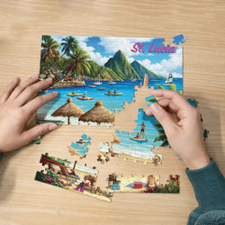 St. Lucia 210 Piece Jigsaw Puzzle Boardwalk (ONLINE ORDER ONLY)
