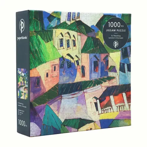 St. Petersburg by Lentulov 1000 Piece Jigsaw Puzzle Paperblanks (ONLINE ORDER ONLY)