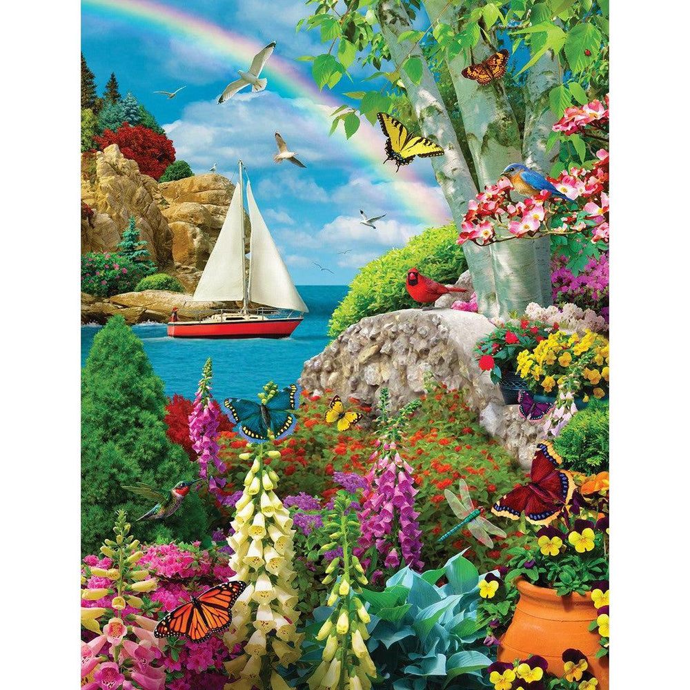 Stairway to Serenity 500 Piece Jigsaw Puzzle Springbok (ONLINE ORDER ONLY)