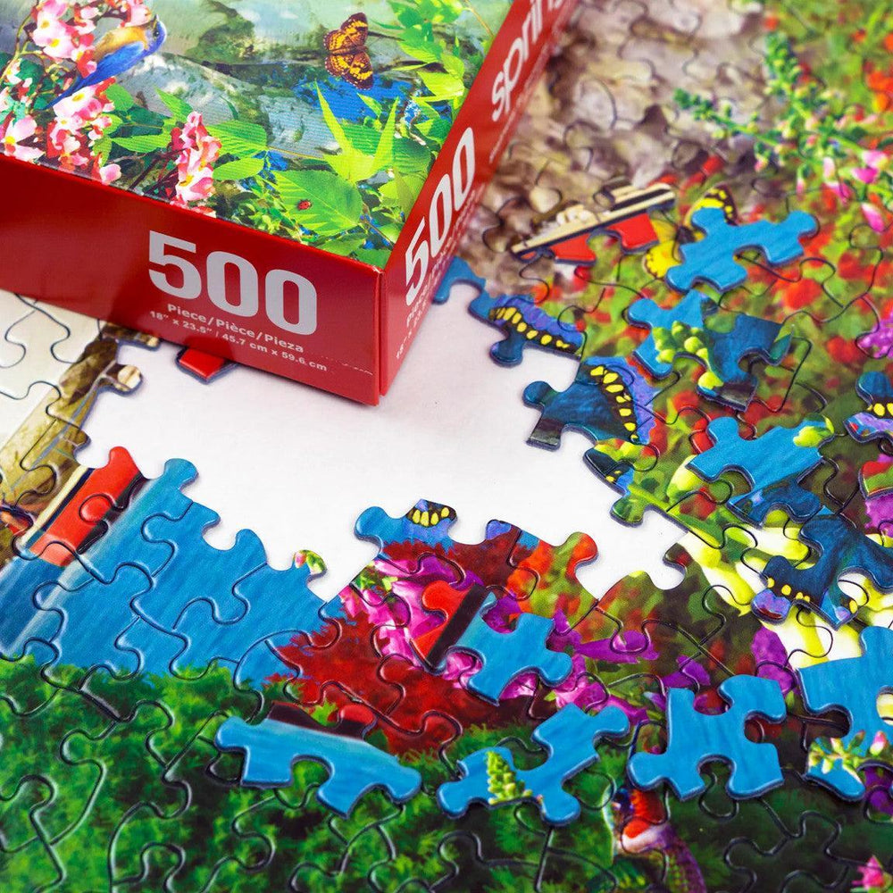 Stairway to Serenity 500 Piece Jigsaw Puzzle Springbok (ONLINE ORDER ONLY)