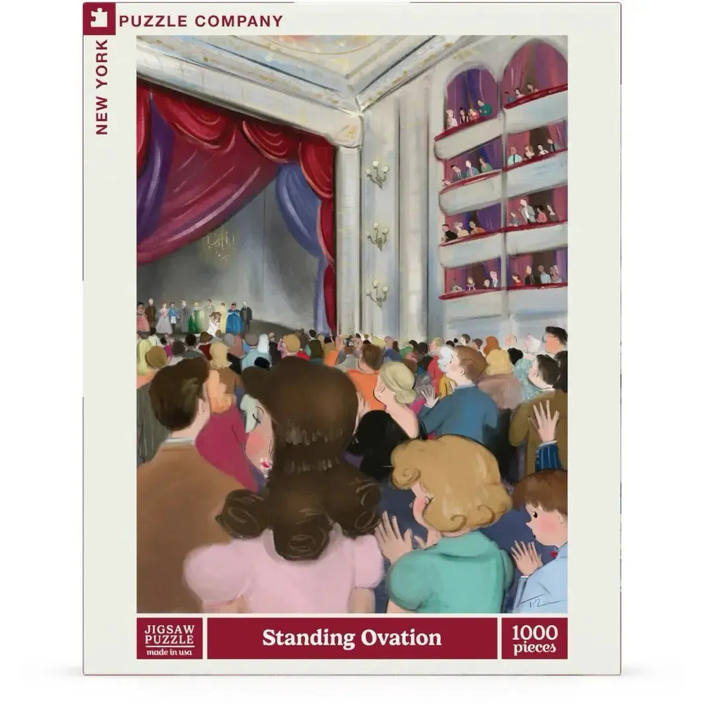 Standing Ovation by Tug Rice 1000 Piece Jigsaw Puzzle NYPC (ONLINE ORDER ONLY)