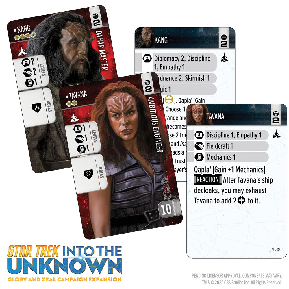 Star Trek: Into the Unknown - Glory and Zeal Expansion (ONLINE ORDER ONLY)