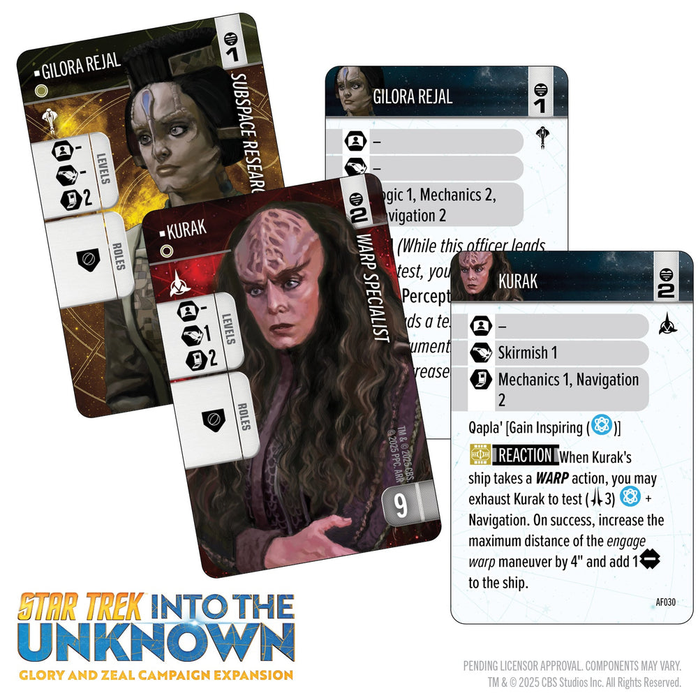 Star Trek: Into the Unknown - Glory and Zeal Expansion (ONLINE ORDER ONLY)