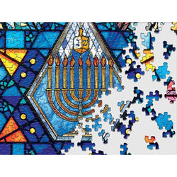 Star of David 500 Piece Round Jigsaw Puzzle Springbok (ONLINE ORDER ONLY)