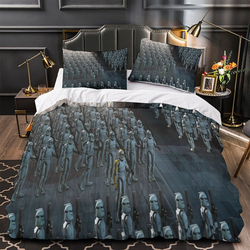 Star Wars Attack of the Clones Duvet Cover Bedding Set Without Filler (ONLINE ORDER ONLY)