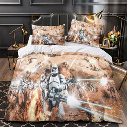 Star Wars Attack of the Clones Duvet Cover Bedding Set Without Filler (ONLINE ORDER ONLY)