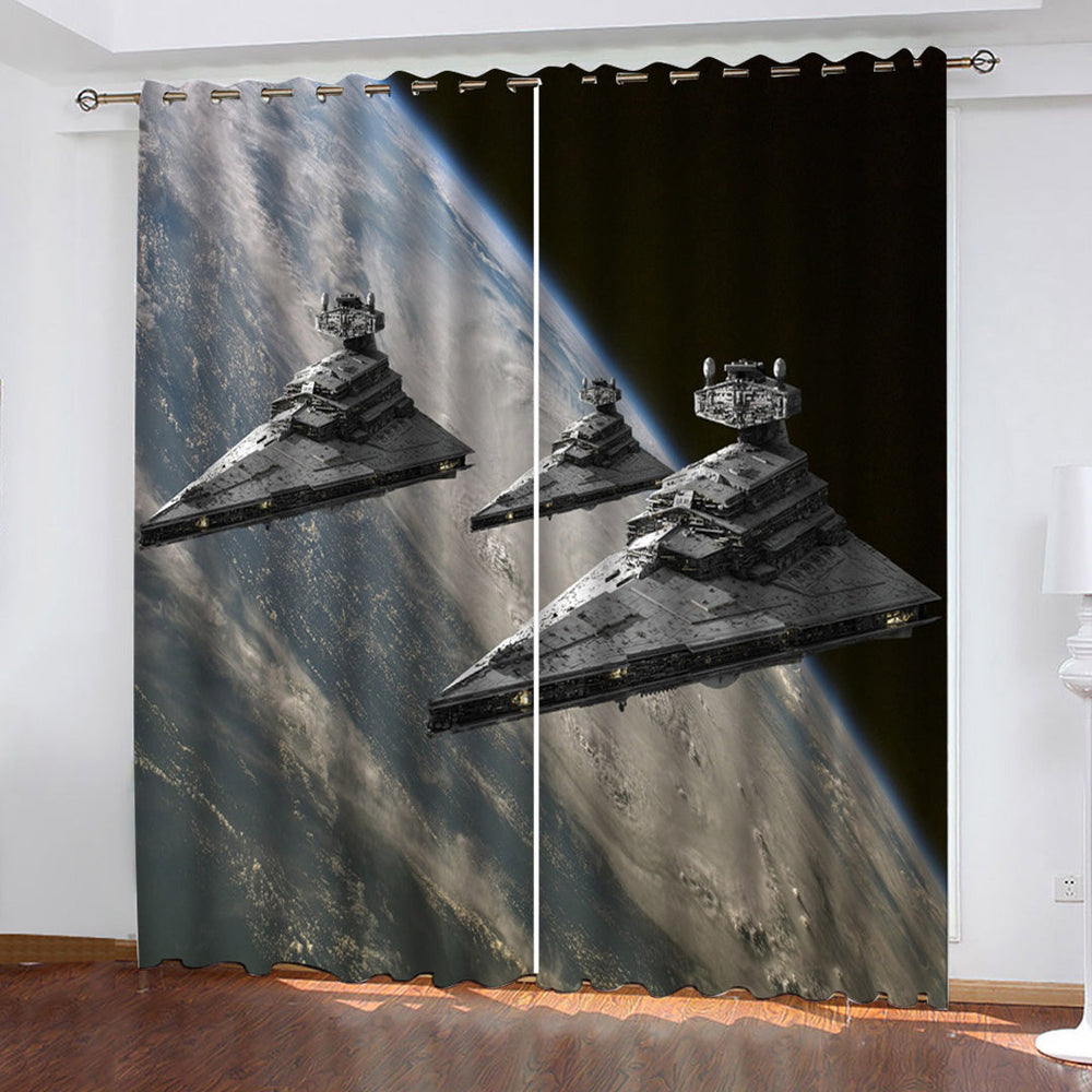 Star Wars Curtains Blackout Window Drapes Room Decoration (Online Order Only)