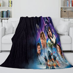 Star Wars Empire Strikes Back Blanket Flannel Throw Room Decoration (ONLINE ORDER ONLY)