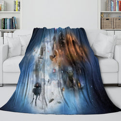 Star Wars Empire Strikes Back Blanket Flannel Throw Room Decoration (ONLINE ORDER ONLY)