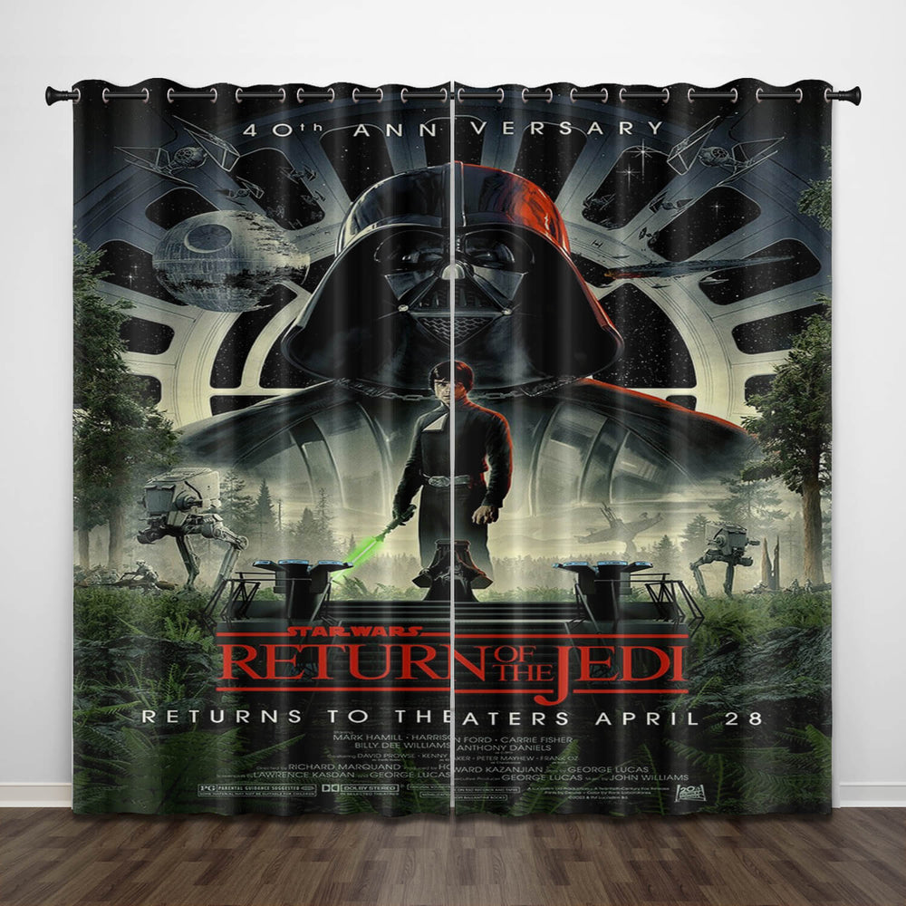 Star Wars Episode Vi Return Of The Jedi Curtains Blackout Window (Online Order Only)