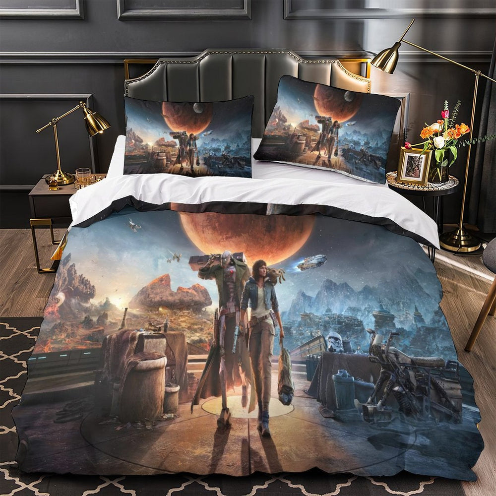 Star Wars Outlaws Bedding Set Quilt Cover Without Filler (Online Order Only)