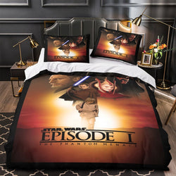 Star Wars Phantom Menace Duvet Cover Bedding Set Without Filler (ONLINE ORDER ONLY)