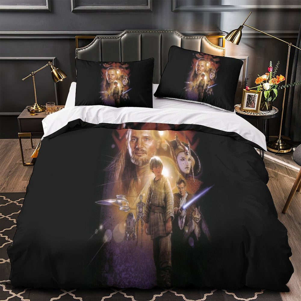 Star Wars Phantom Menace Duvet Cover Bedding Set Without Filler (ONLINE ORDER ONLY)