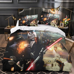 Star Wars Phantom Menace Duvet Cover Bedding Set Without Filler (ONLINE ORDER ONLY)