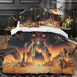 Star Wars Phantom Menace Duvet Cover Bedding Set Without Filler (ONLINE ORDER ONLY)