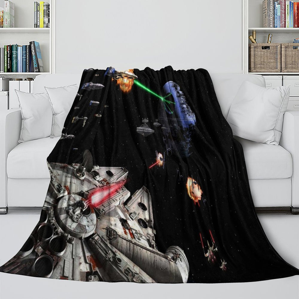 Star Wars Return of the Jedi Blanket Flannel Throw Room Decoration (ONLINE ORDER ONLY)