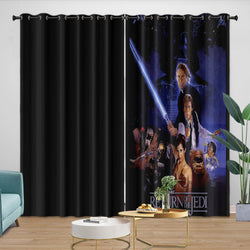 Star Wars Return of the Jedi Curtains Blackout Window Drapes (ONLINE ORDER ONLY)