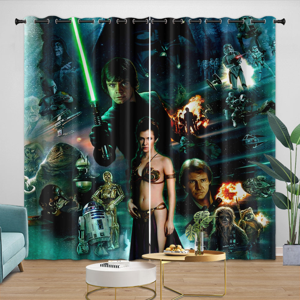 Star Wars Return of the Jedi Curtains Blackout Window Drapes (ONLINE ORDER ONLY)