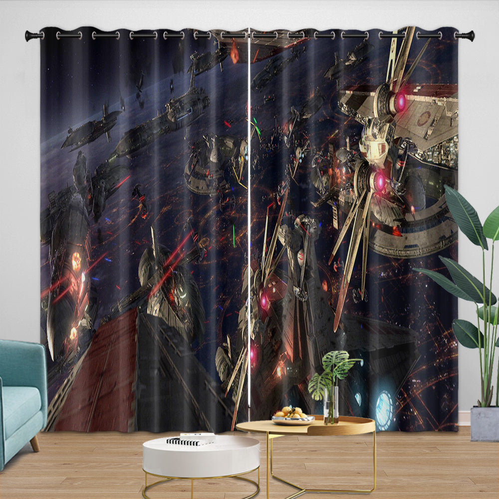 Star Wars Revenge of the Sith Curtains Blackout Window Drapes (ONLINE ORDER ONLY)