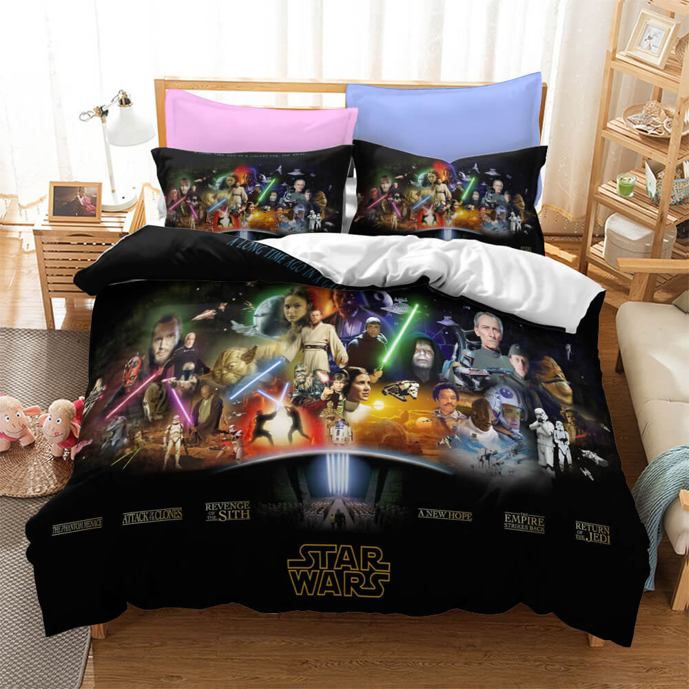 Star Wars Skywalker Cosplay Bedding Set Quilt Covers Without Filler (Online Order Only)