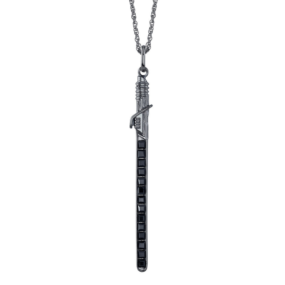 Star Wars X RockLove Darksaber Crystal Lightsaber Necklace (ONLINE ORDER ONLY)