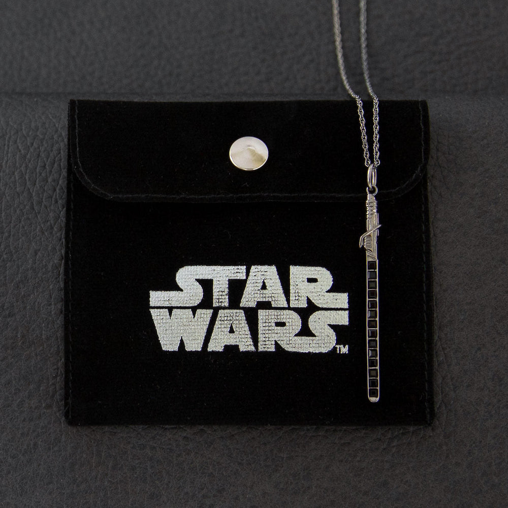 Star Wars X RockLove Darksaber Crystal Lightsaber Necklace (ONLINE ORDER ONLY)