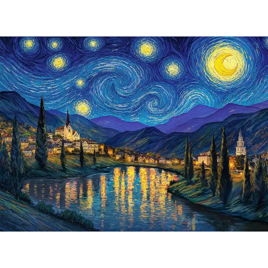 Starry Valley 1000 Piece Jigsaw Puzzle Final Piece (ONLINE ORDER ONLY)