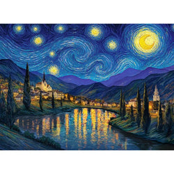 Starry Valley 1000 Piece Jigsaw Puzzle Final Piece (ONLINE ORDER ONLY)