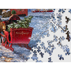 Starry Winter Night 1000 Piece Jigsaw Puzzle Springbok (ONLINE ORDER ONLY)