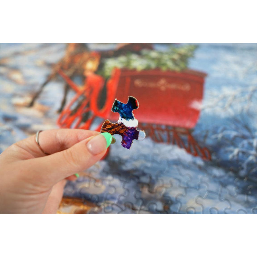 Starry Winter Night 1000 Piece Jigsaw Puzzle Springbok (ONLINE ORDER ONLY)