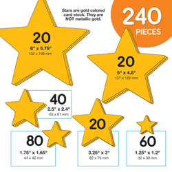 Star Cutouts (ONLINE ORDER ONLY)