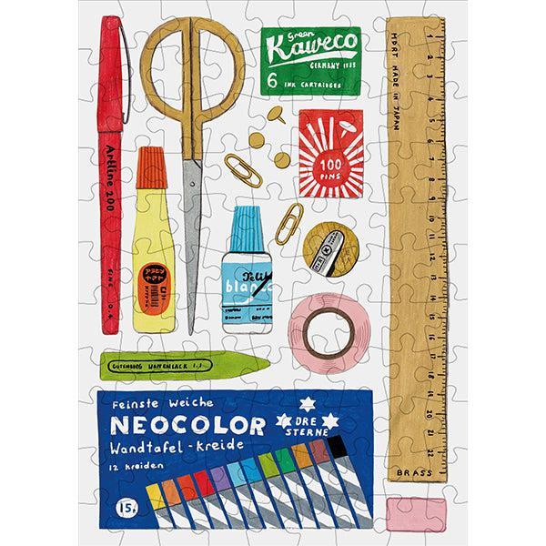 Stationery 99 Piece Mini Jigsaw Puzzle Happily (ONLINE ORDER ONLY)