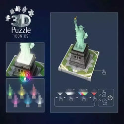 Statue of Liberty 128 Piece 3D Jigsaw Puzzle Ravensburger (ONLINE ORDER ONLY)
