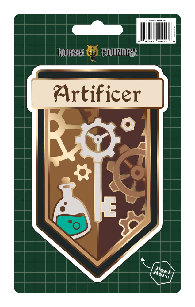 Sticker - Artificer (ONLINE ORDER ONLY)