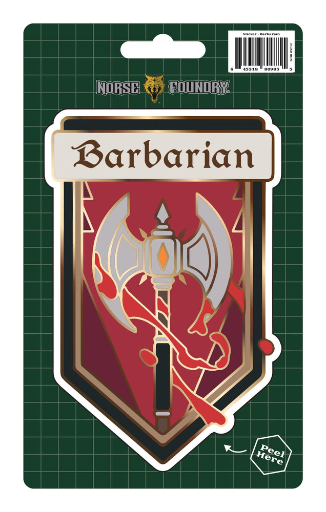 Sticker - Barbarian (ONLINE ORDER ONLY)