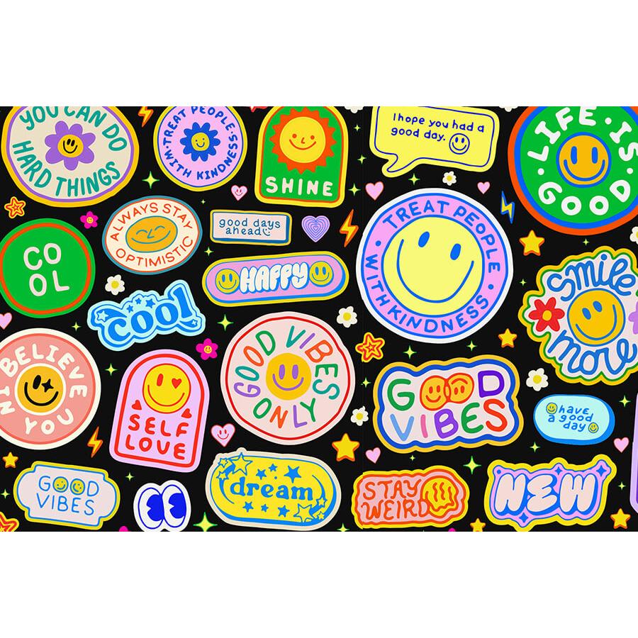 Sticker Collage 150 Piece Mini Jigsaw Puzzle Micro Puzzles (ONLINE ORDER ONLY)
