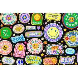 Sticker Collage 150 Piece Mini Jigsaw Puzzle Micro Puzzles (ONLINE ORDER ONLY)