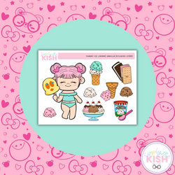 Yummy Ice Cream| Decorative Stickers (ONLINE ORDER ONLY)