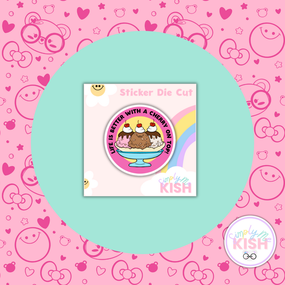 Yummy Ice Cream Collection  | Sticker Die Cuts (ONLINE ORDER ONLY)